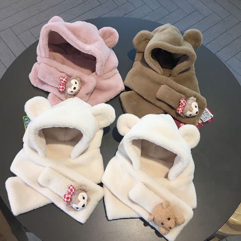 Children Hat Scarf Factory - Windproof Plush Set for Kids