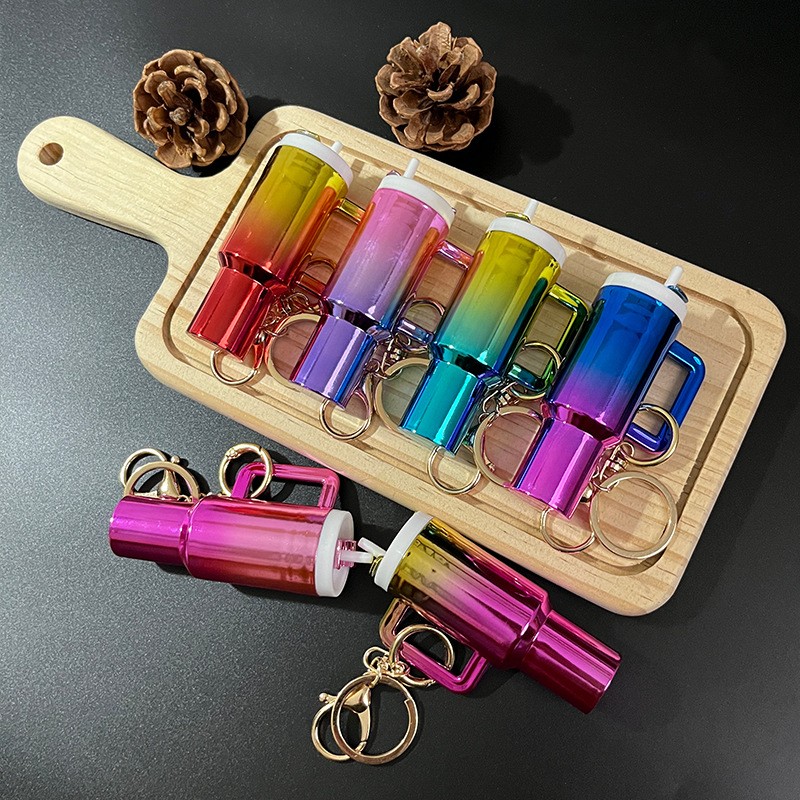 Keychain Manufacturer - Gradient Mini Tumblers Charm