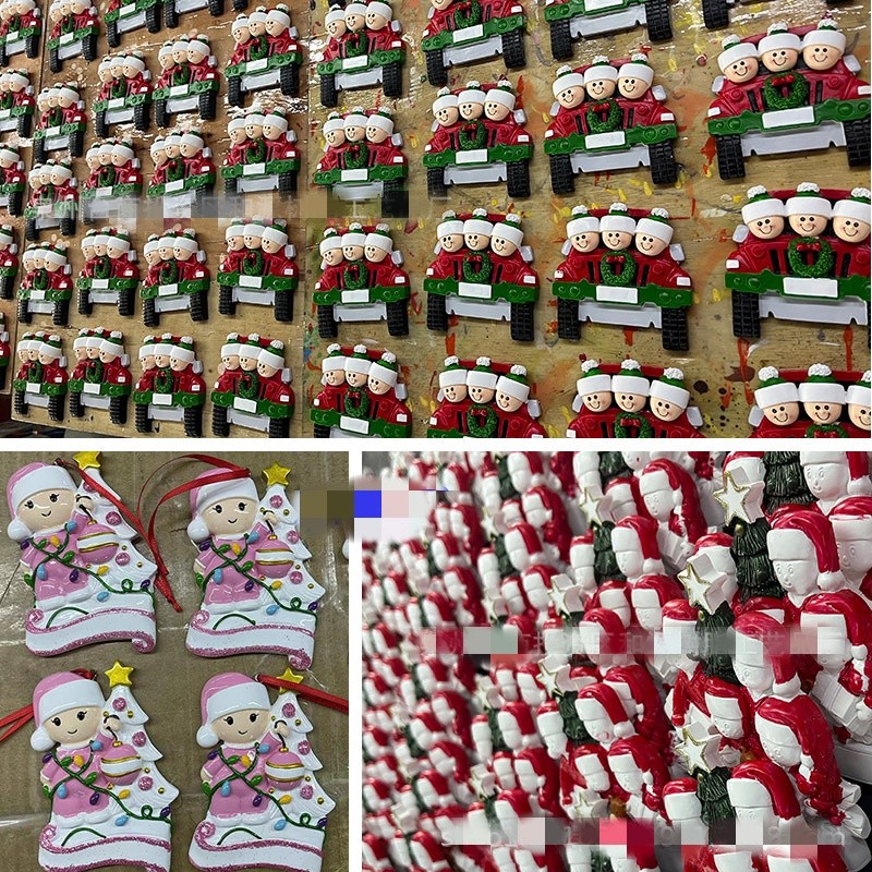 Resin Pendant Factory - Custom Christmas Charm Ornament