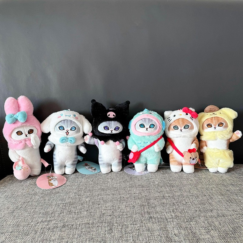 Stuffed Animal Factory - Shark Cat Plush Toy Pendant