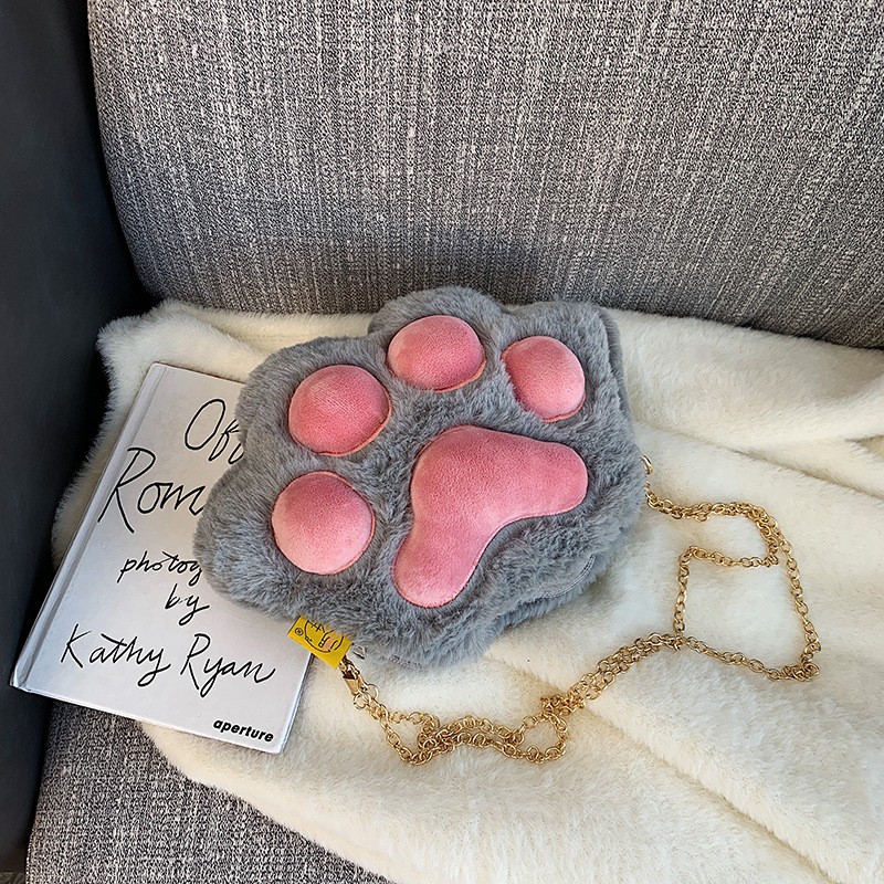 Shoulder Bag Manufacturer - 3D Cat Claw Fashion Gift Bag