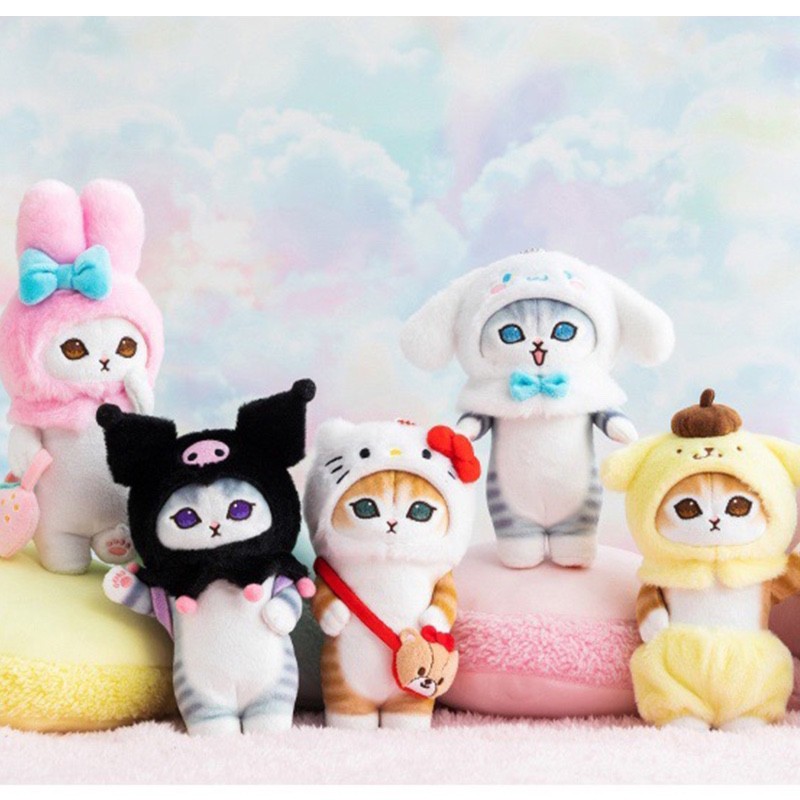 Stuffed Animal Factory - Shark Cat Plush Toy Pendant