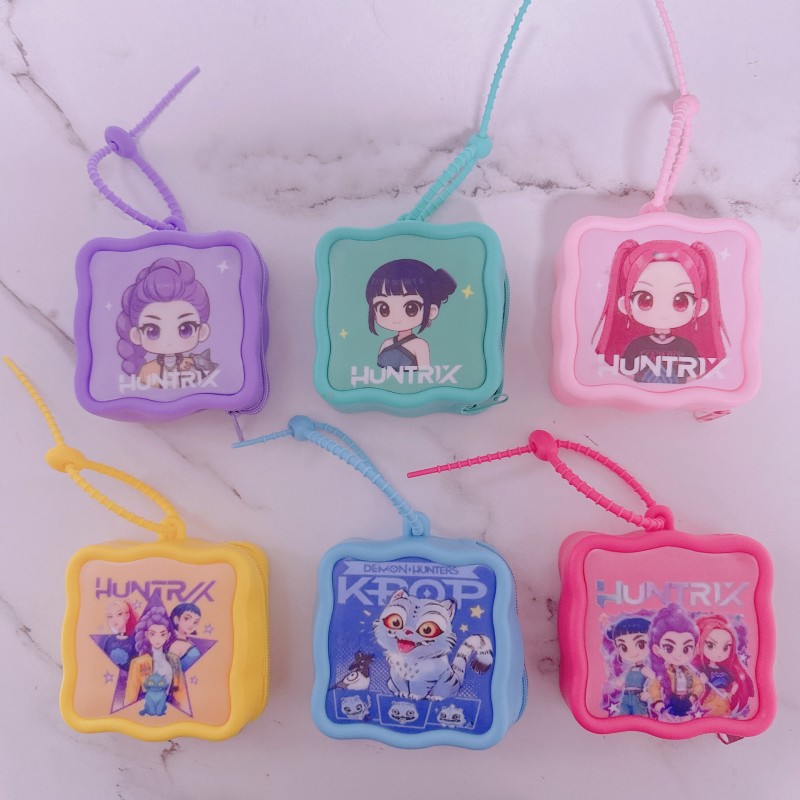 Coin Purse Manufacturer - Colorful Silicone Key Chain