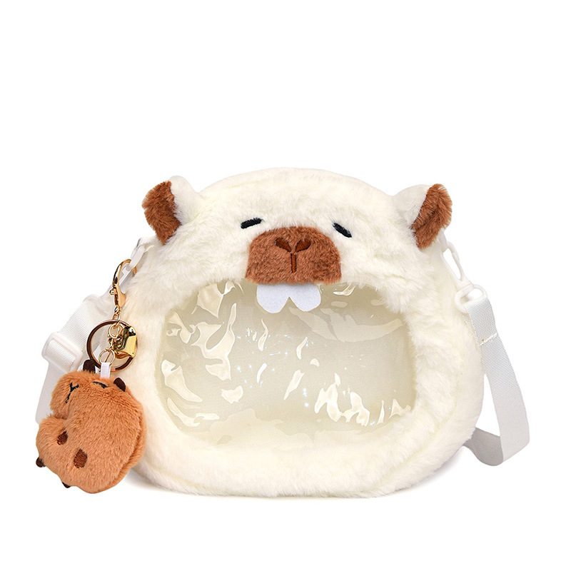 Crossbody Bag Manufacturer - Cute Transparent Capybara Pouch