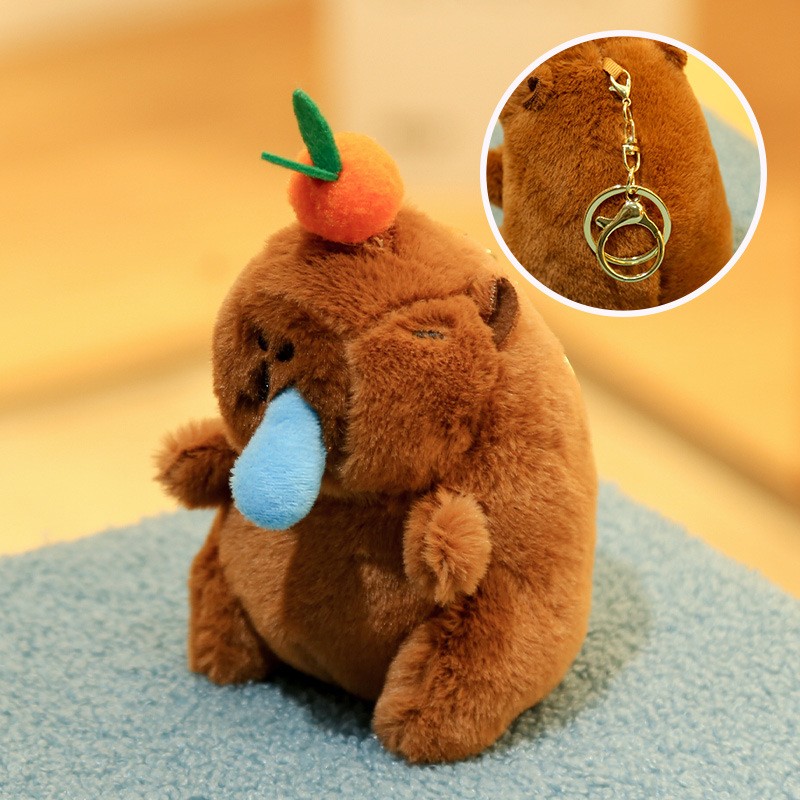 Keychain Factory - 12cm Capybara Singing Pendant