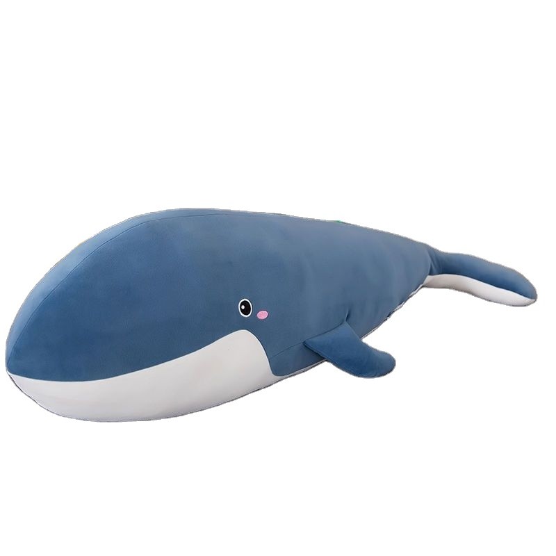 Plush Toy Factory - Large Blue Humpback Whale Pillow