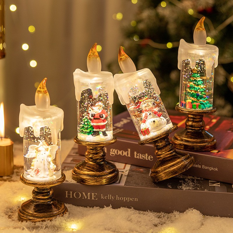 Christmas Gift Manufacturer - Candle Lights Snowfall Lanterns