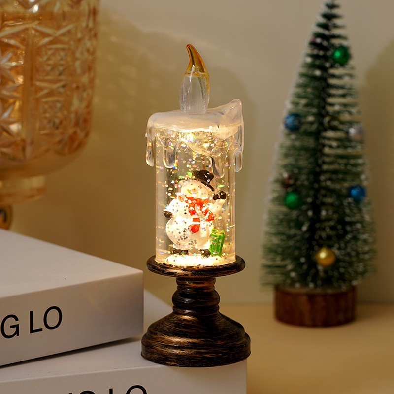 Luminous Decor Factory - LED Light Candle Christmas Crafts
