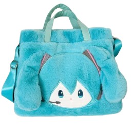 Travel Backpack Manufacturer - Pink Green Hatsune Backpack
