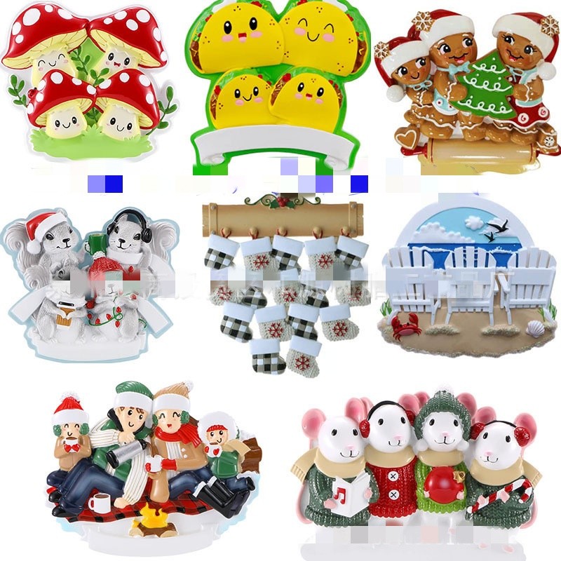 Resin Pendant Factory - Custom Christmas Charm Ornament