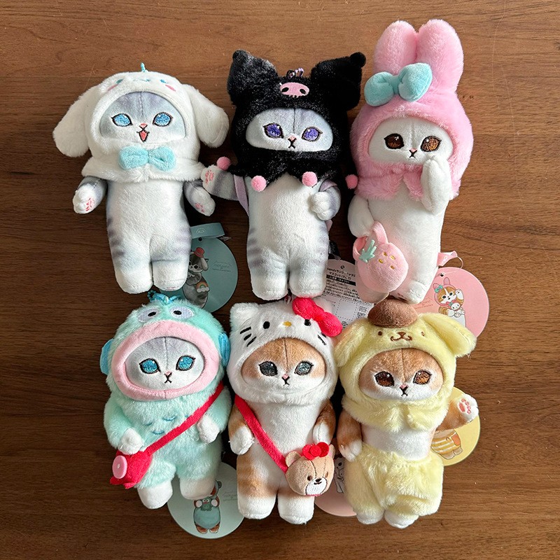 Stuffed Animal Factory - Shark Cat Plush Toy Pendant