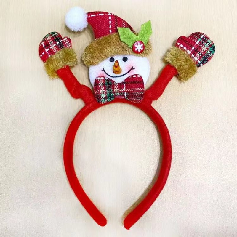 Party Headband Manufacturer - Santa Claus Antlers Hairband