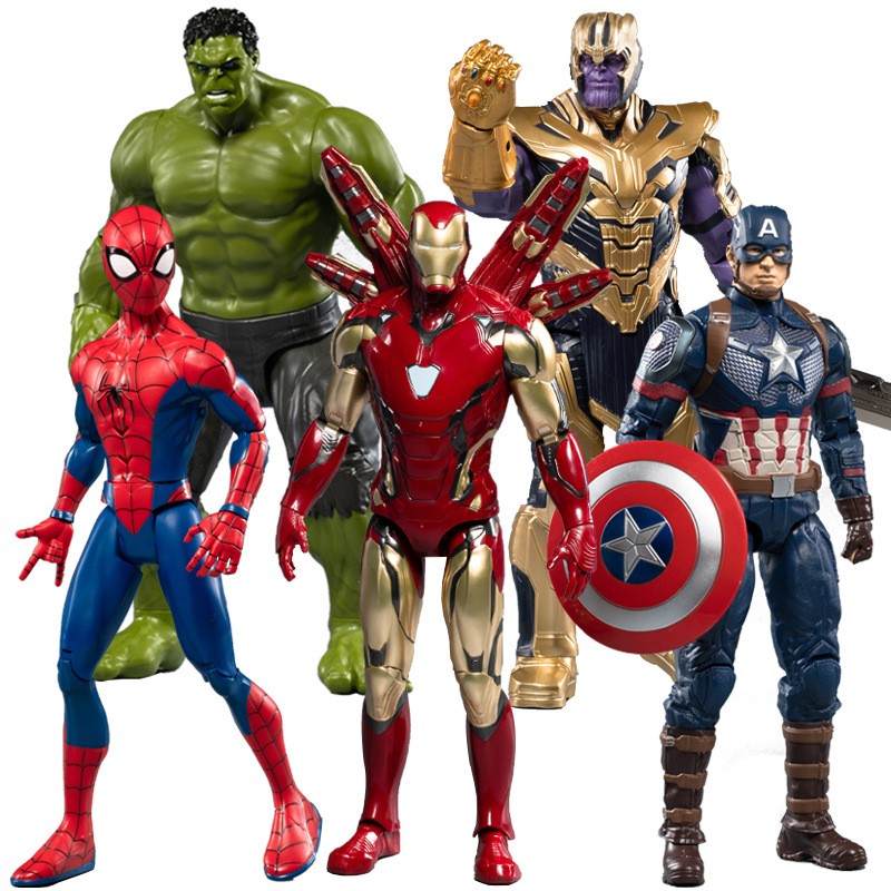 PVC Toy Manufacturer - IronMan SpiderMan PVC Model Set