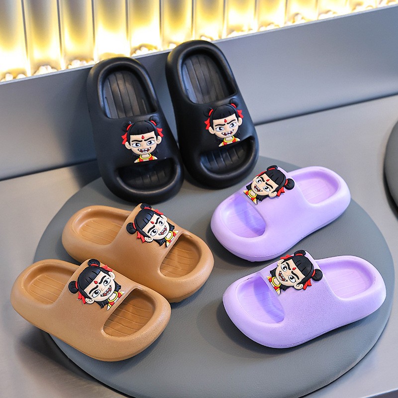 Outdoor Slippers Factory - Lovely Cartoon Bath Sandals