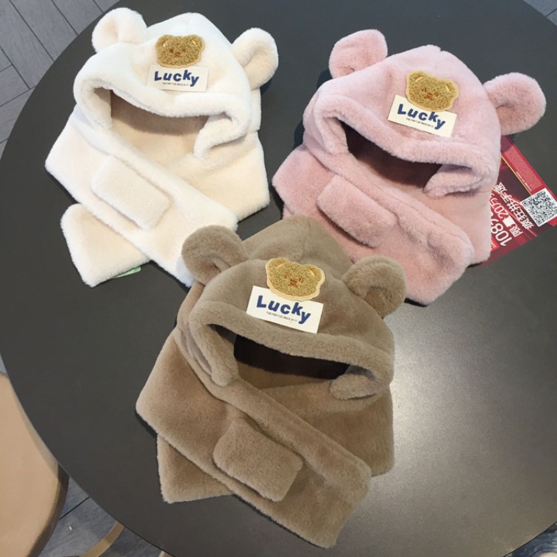 Children Hat Scarf Factory - Windproof Plush Set for Kids