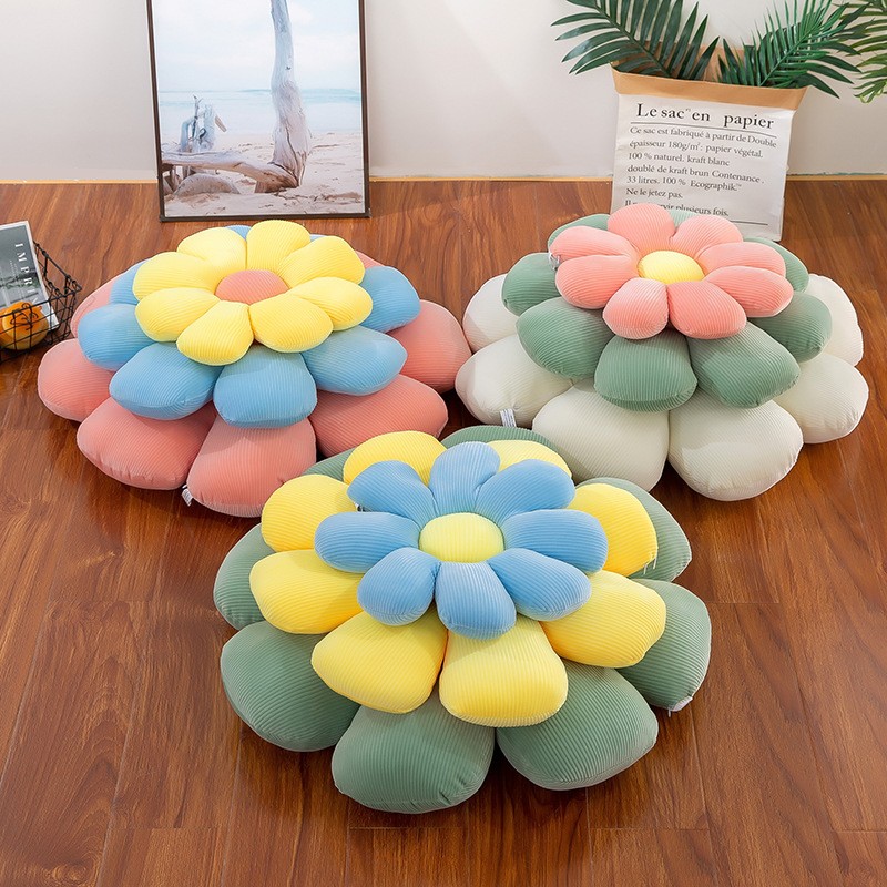 Cushion Factory - Daisy Flower Sofa Office Pillow
