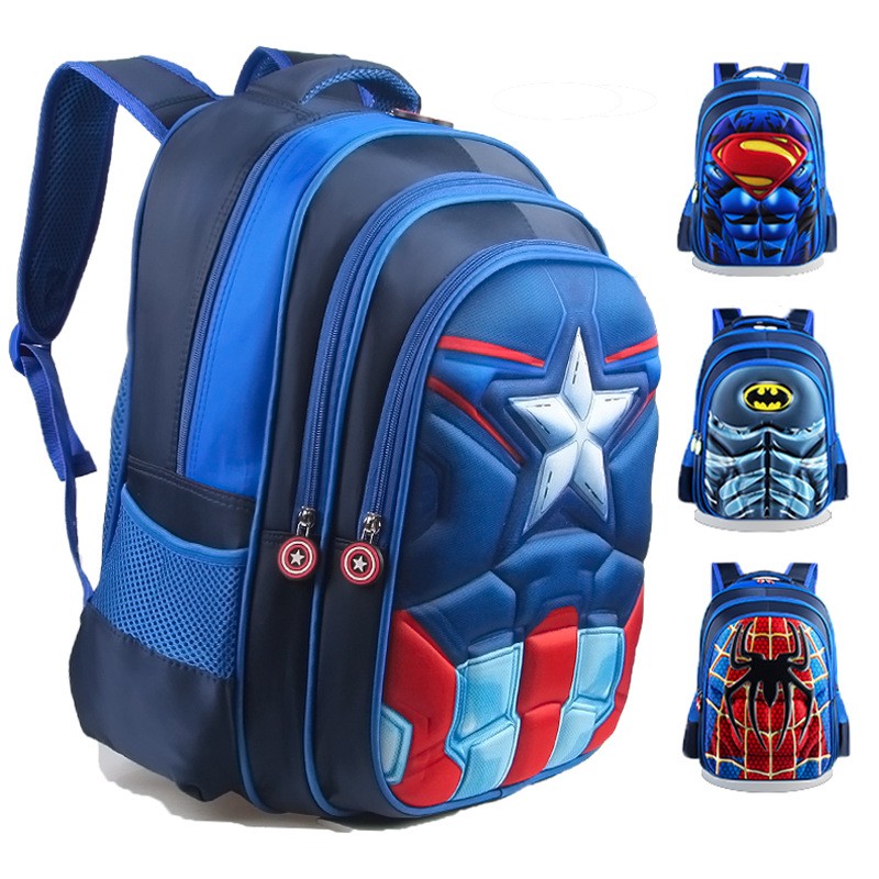 Student Backpack Manufacturer - SpiderMan Leisure Backpack