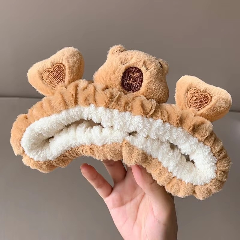 Hair Accessory Set Factory - Animal Plush Claw Scrunchies