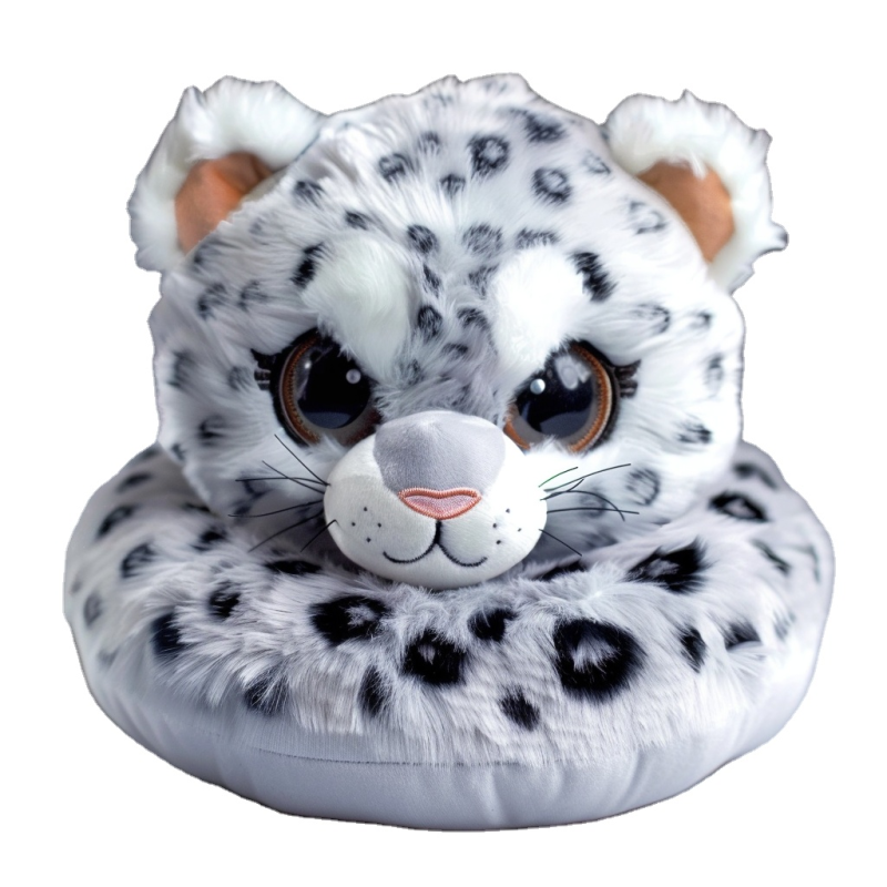 Snow Leopard Plush Manufacturer - OEM Donut Series Doll