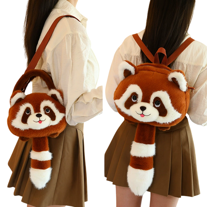 Raccoon Backpack Factory - OEM Custom Crossbody Stuffed Toy