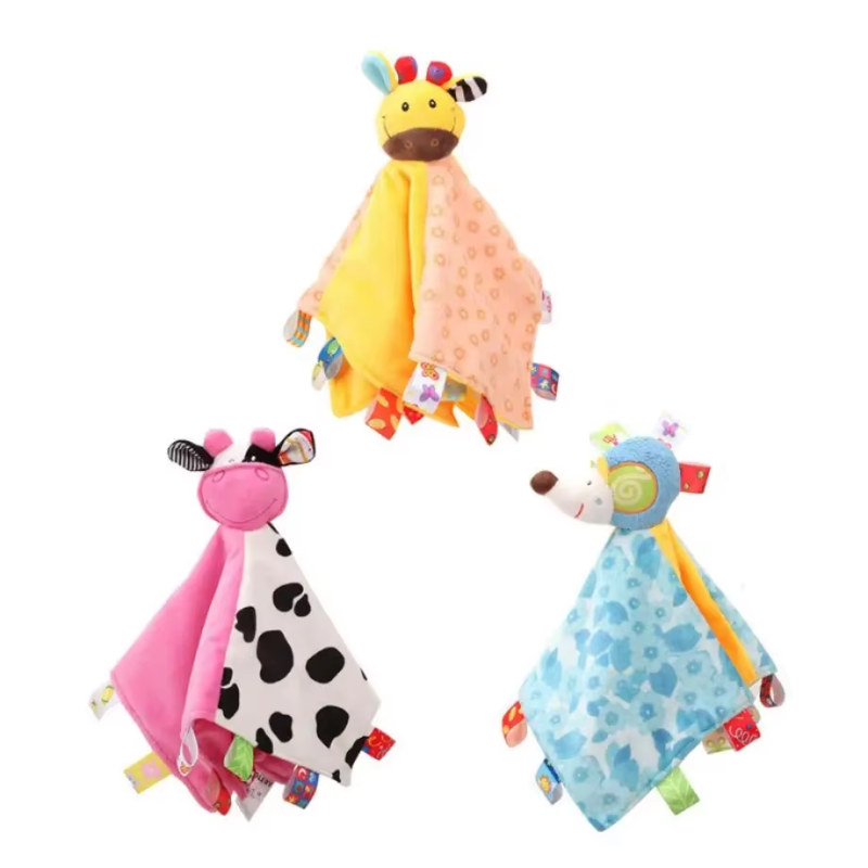 Baby Comforter Manufacturer - OEM Custom Rattle Tag Doll