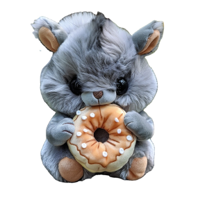 Squirrel Plush Toy Factory - OEM Custom 30cm Sitting Doll