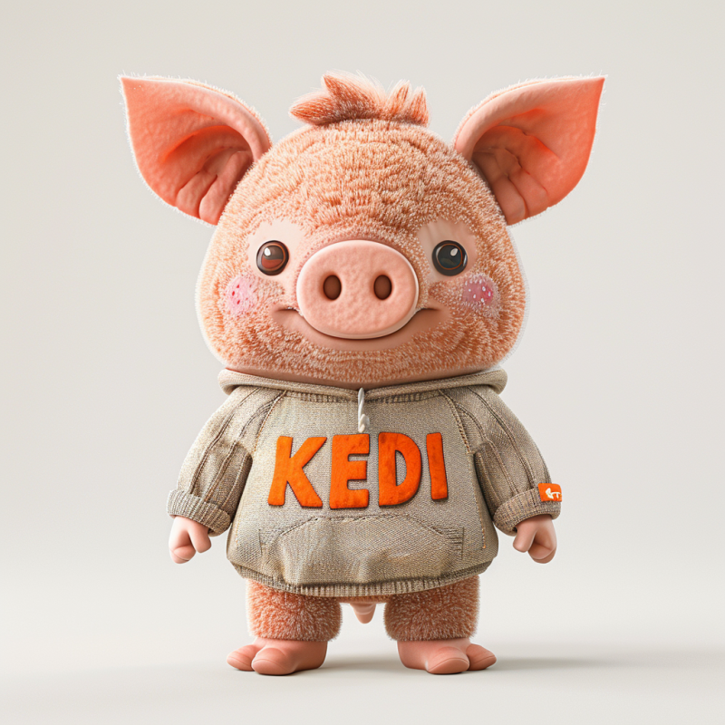Pig Plush Toy Supplier - OEM Custom Fluffy Animal Accompany