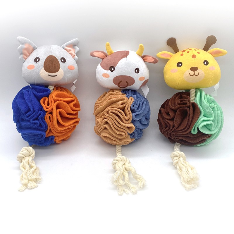 Cow Plush Toy Manufacturer - OEM Custom Pet Chew Molar Toy