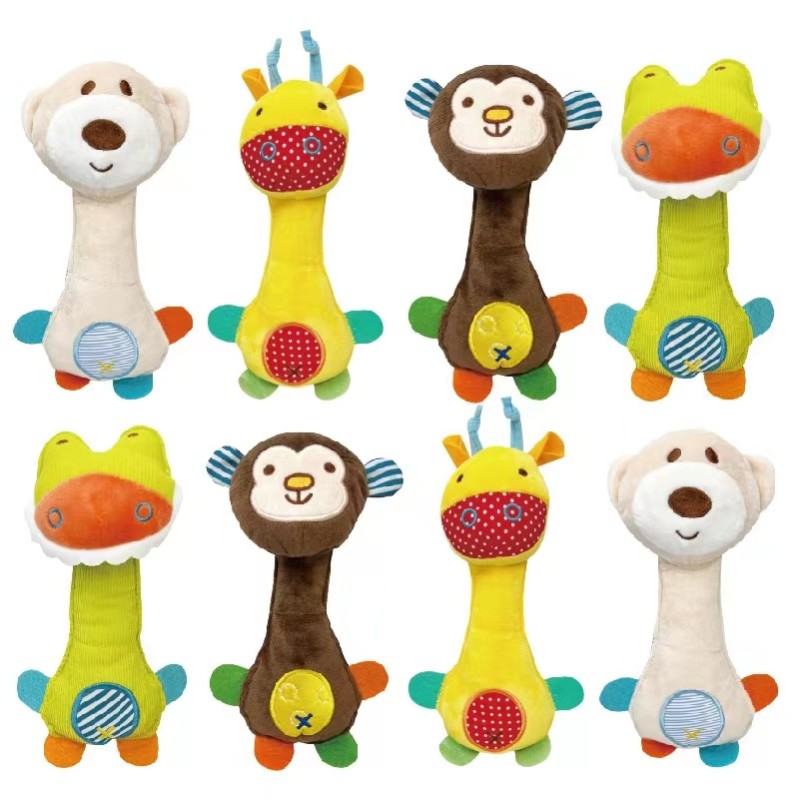 Pet Plush Toy Supplier - OEM Custom Bear Monkey Giraffe