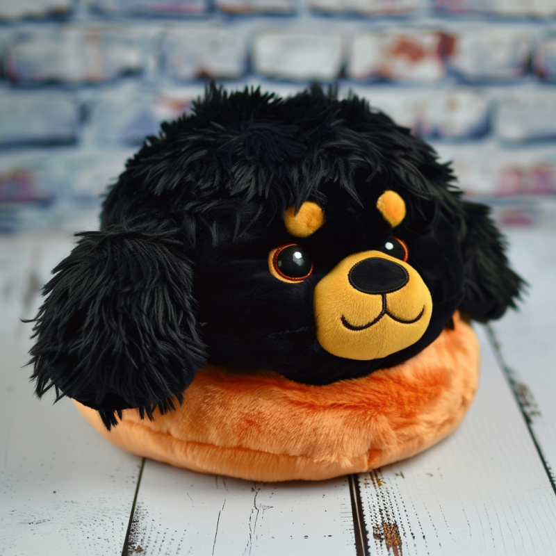 Dog Plush Toy Factory - OEM Custom Donut Puppy Toy