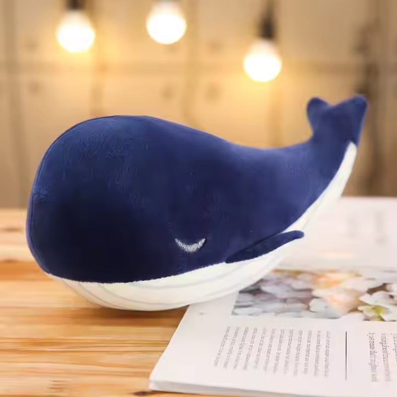 Blue Whale Plush Manufacturer - OEM Custom Sea Animal Toy