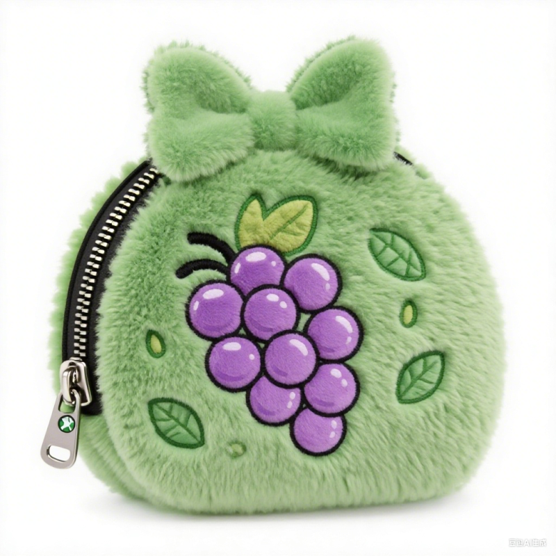 Plush Coin Purse Manufacturer - OEM Custom Fruit Phone Bag