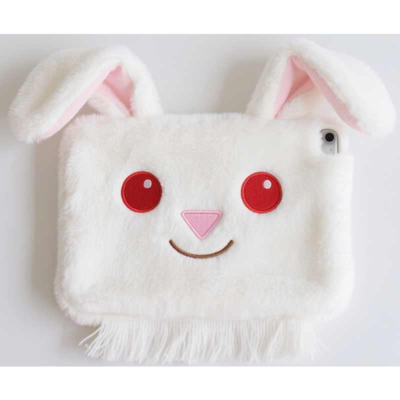 Ipad Case Factory - OEM Custom Pink Pig Plush Design