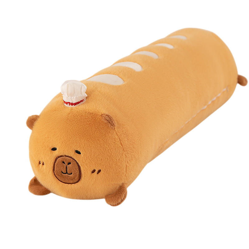 Capybara Plush Toy Supplier - OEM Custom Croissant Pillow