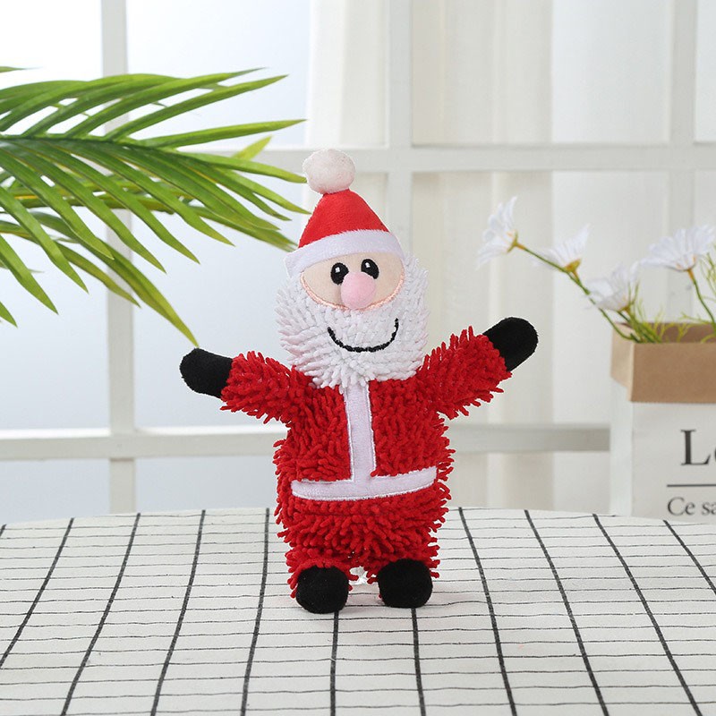 Christmas Plush Toy Factory - OEM Santa Reindeer Squeaky