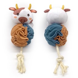 Cow Plush Toy Manufacturer - OEM Custom Pet Chew Molar Toy