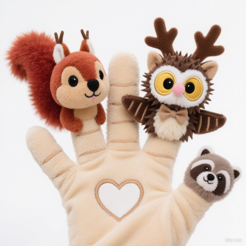 Animal Finger Puppet Factory - OEM Custom Lovely Design