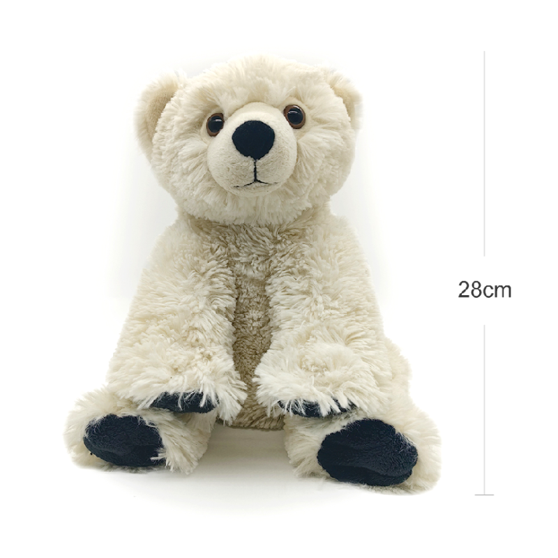 Polar Bear Plush Manufacturer - OEM Custom Glass Beads Design