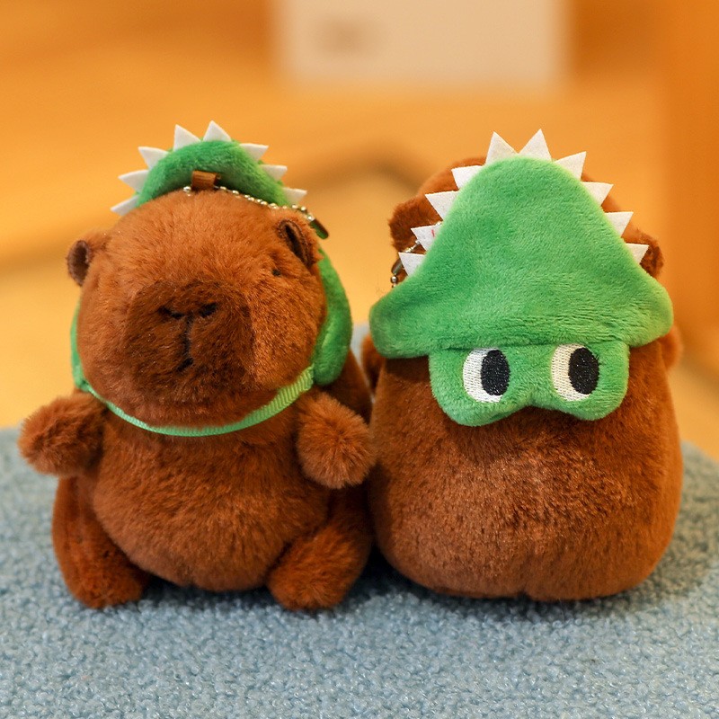 Capybara Keychain Manufacturer - OEM Custom Mini Stuffed Pendant