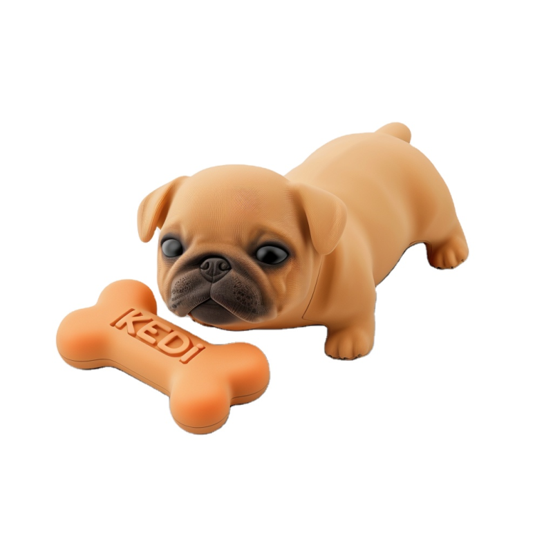 Dog Bone Plush Manufacturer - OEM Custom Shell Design Artwork