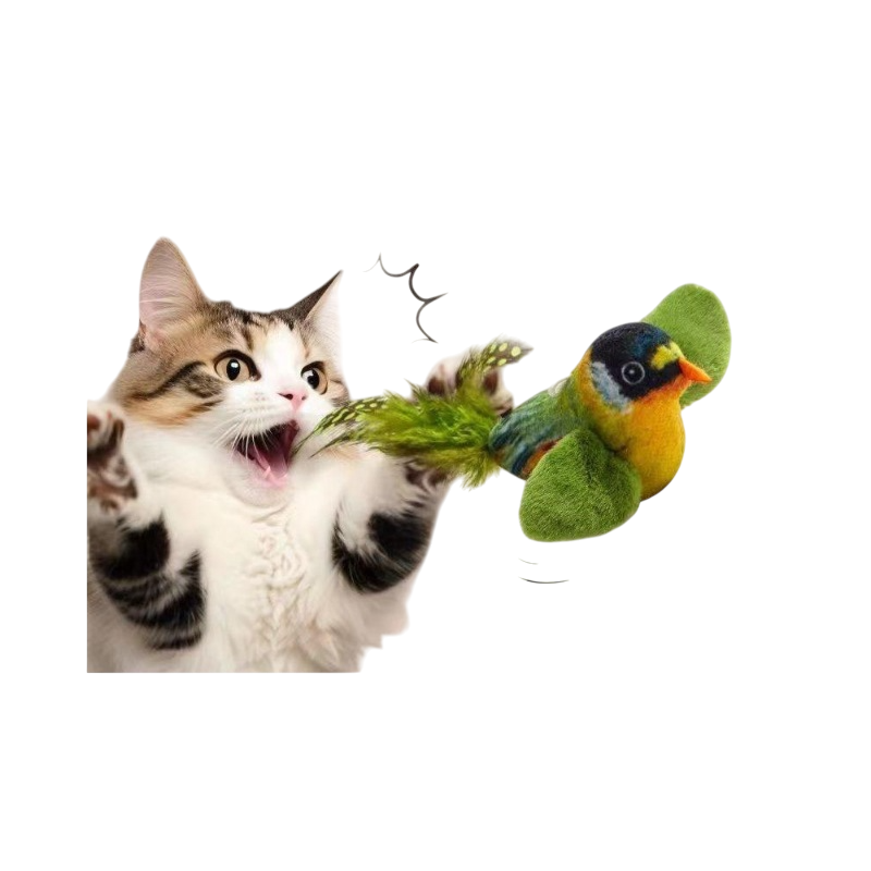 Cat Plush Toy Factory - OEM Custom Chirping Bird Toy