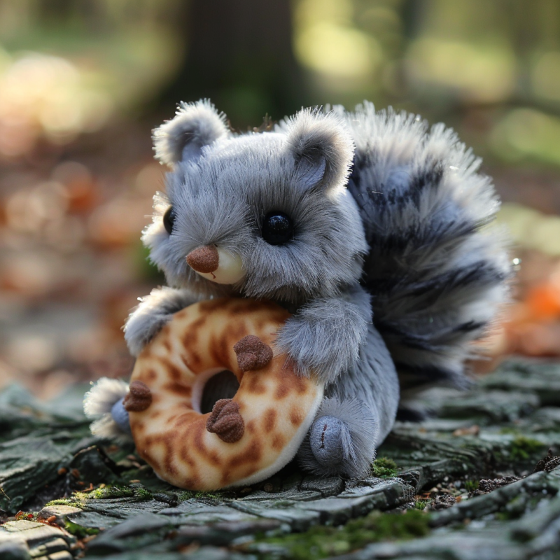 Squirrel Plush Toy Factory - OEM Custom 30cm Sitting Doll
