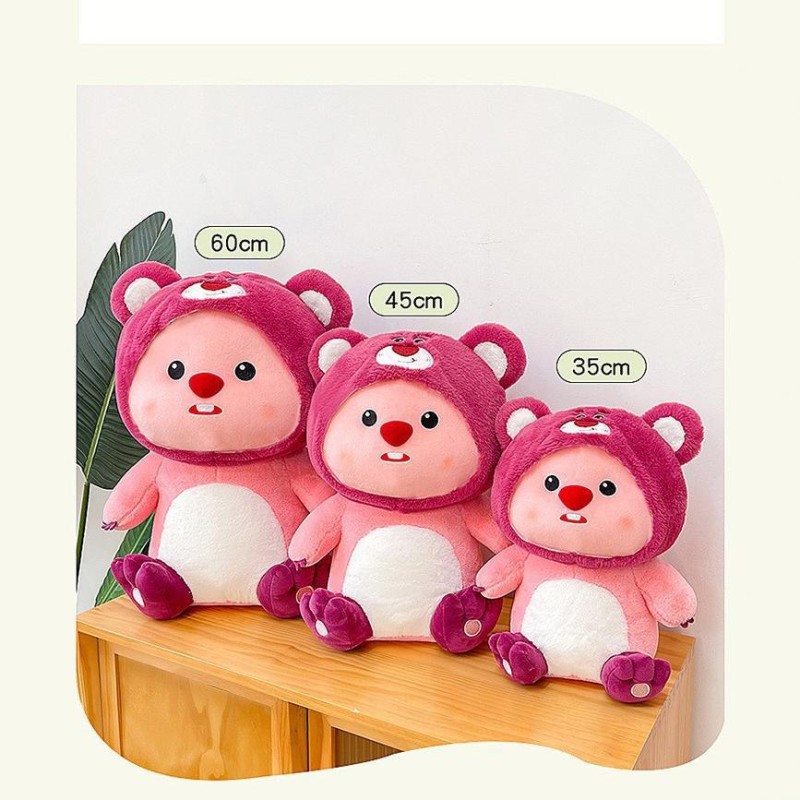 Beaver Plush Toy Manufacturer - OEM Custom Pink Soft Material