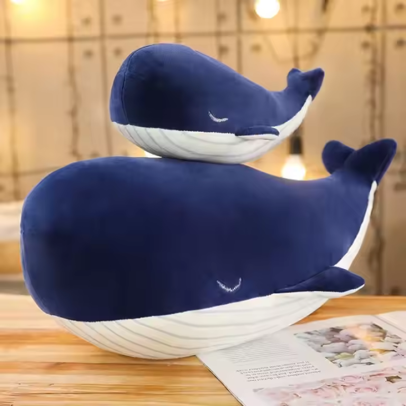 Blue Whale Plush Manufacturer - OEM Custom Sea Animal Toy
