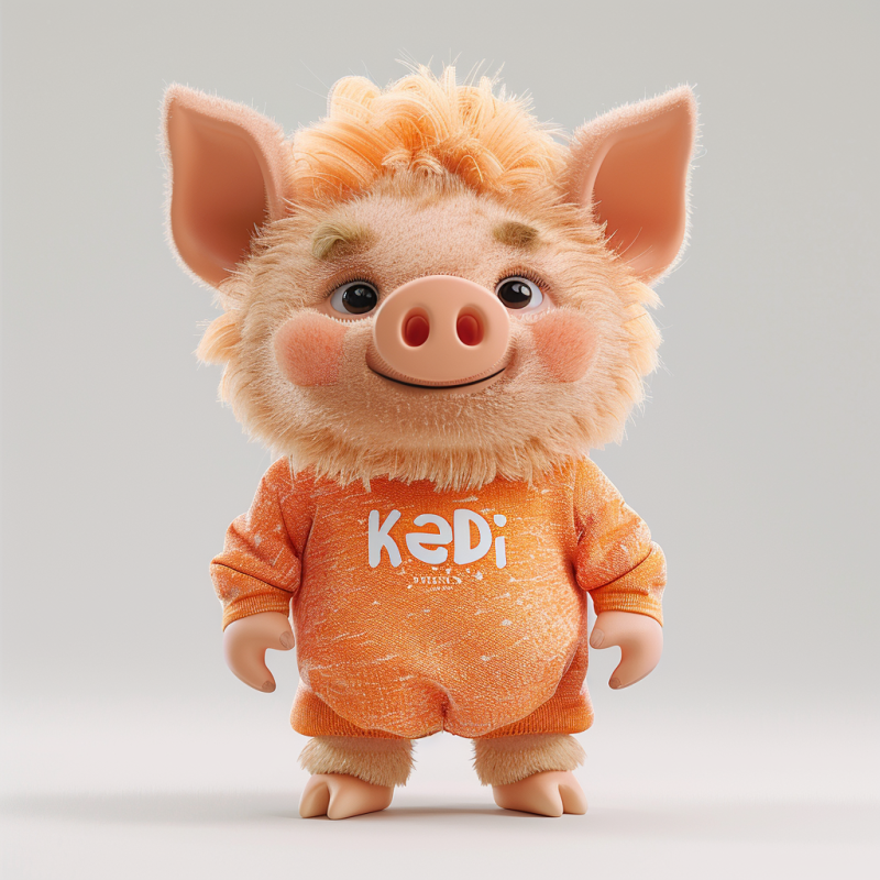 Pig Plush Toy Supplier - OEM Custom Fluffy Animal Accompany