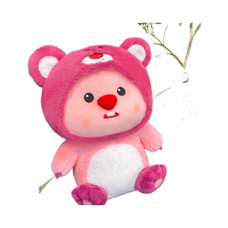 Beaver Plush Toy Manufacturer - OEM Custom Pink Soft Material