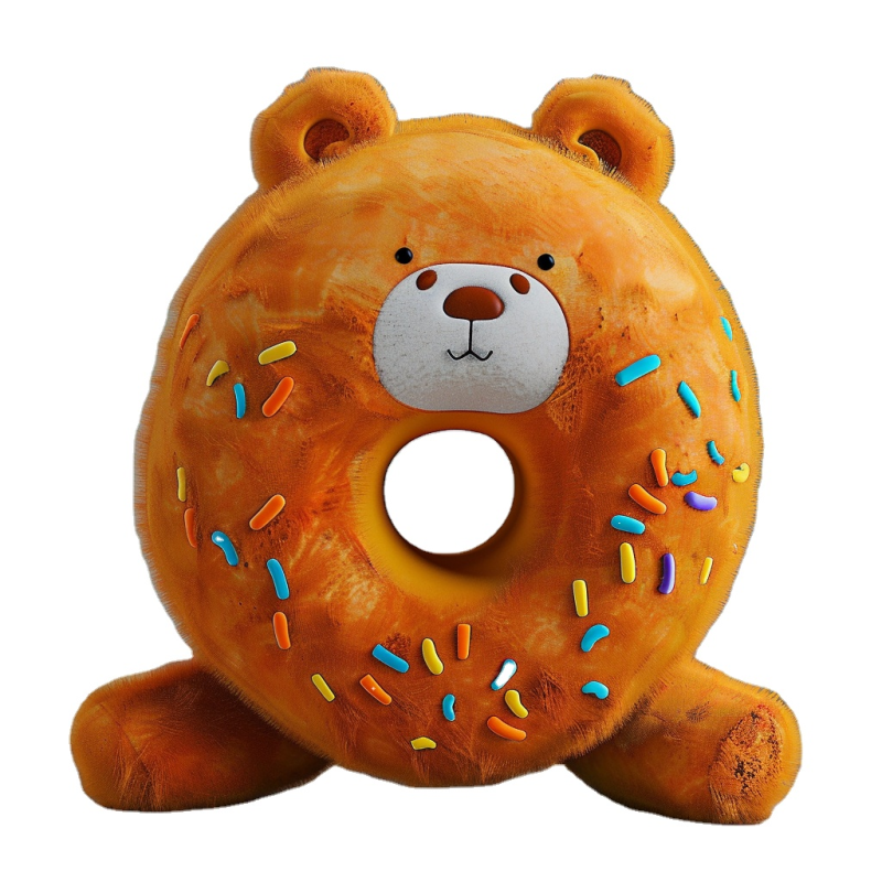 Donut Bear Pillow Factory - OEM Custom Sofa Back Cushion