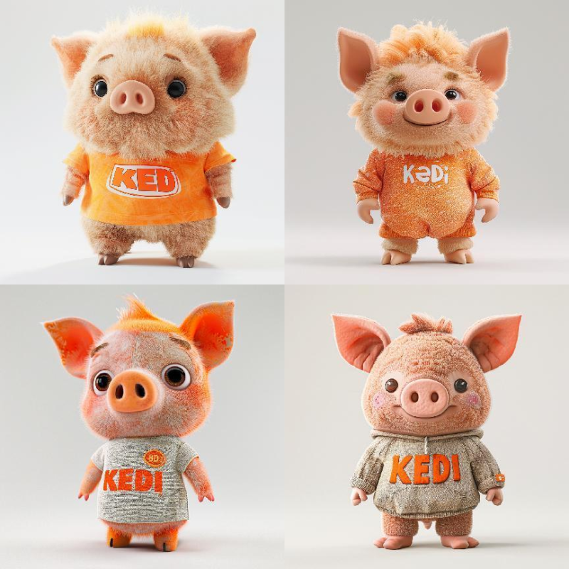 Pig Plush Toy Supplier - OEM Custom Fluffy Animal Accompany