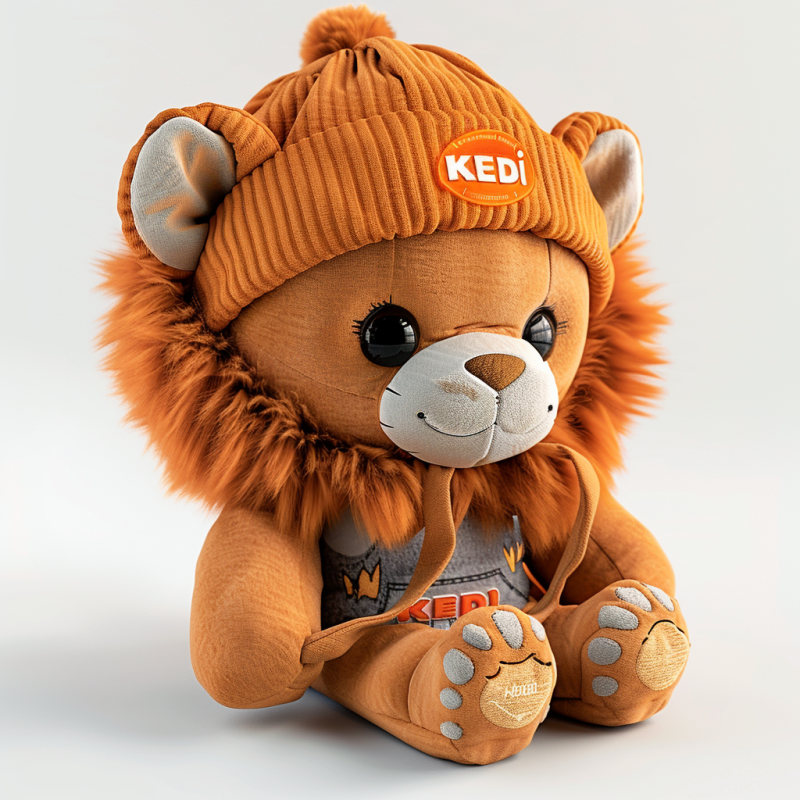 Lion Plush Toy Supplier - OEM Custom Golden Soft Material