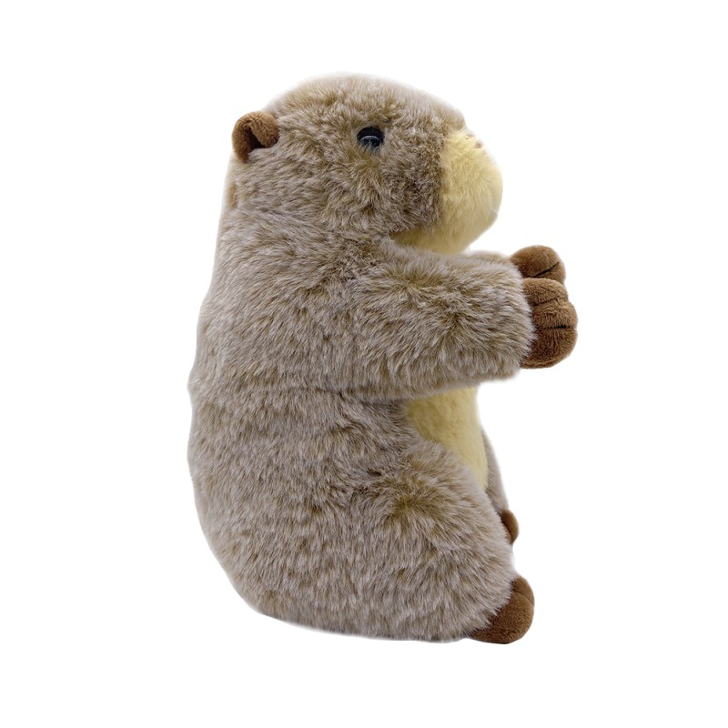 Marmot Plush Toy Supplier - OEM Custom Lying Down Design
